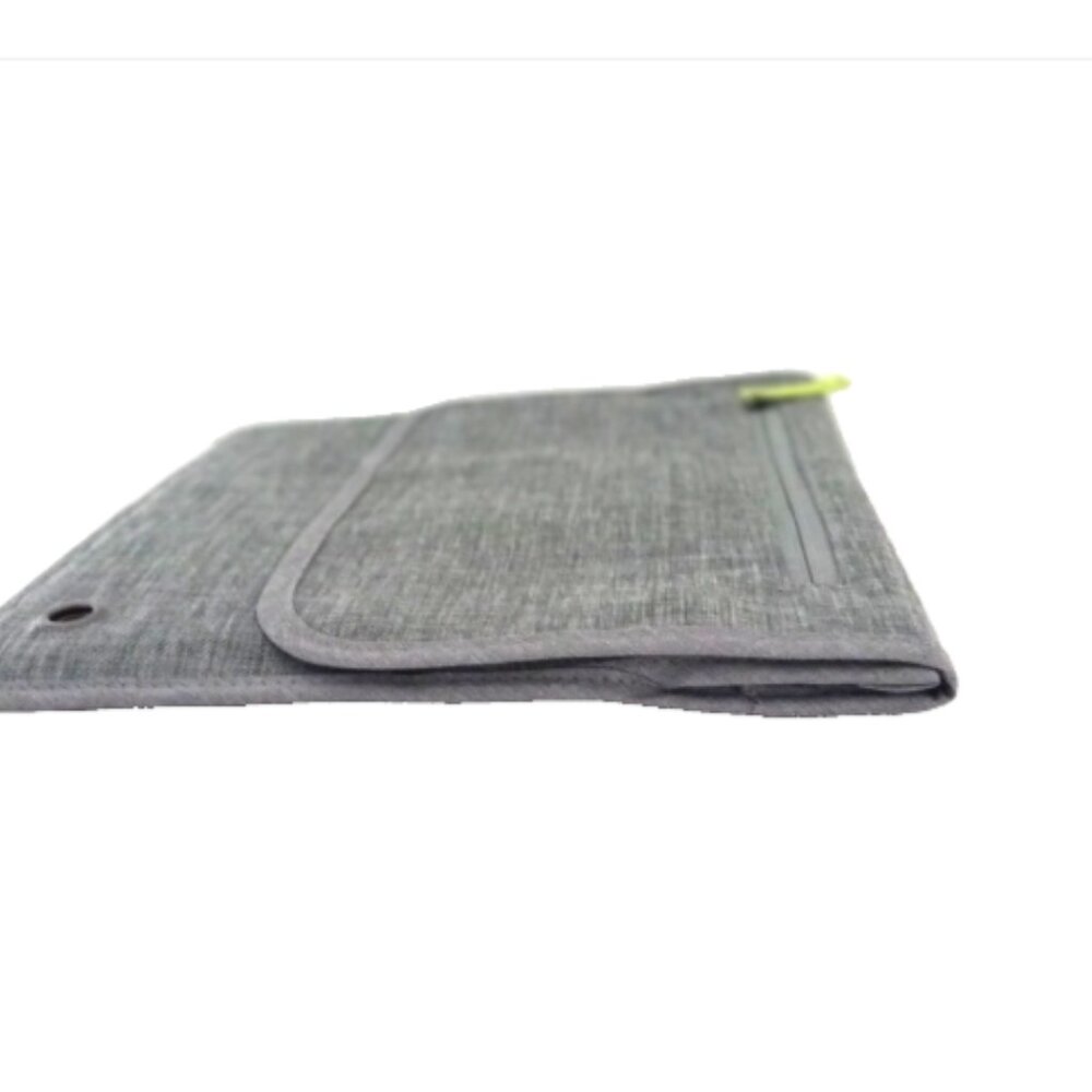 So Mine Travel Organizer Carry Case Ash Gray Lime Tablet Device Bag New NIP - Picture 12 of 12